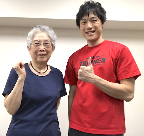 宮川さま（85歳・女性 – 卓球選手）